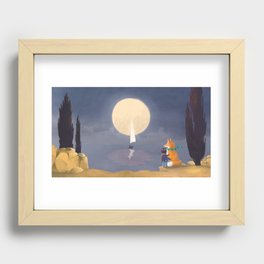 A Boy and His Fox Recessed Framed Print