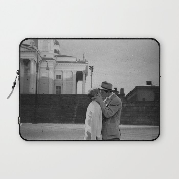 Collage Á bout de souffle (Breathless) - Jean-Luc Godard Laptop Sleeve