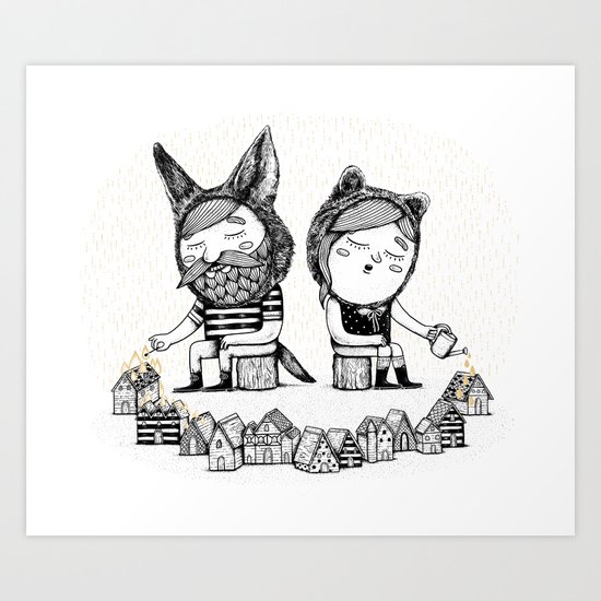Choices Art Print