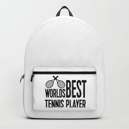 Worlds Best Tennis Player | Sports Gift Idea Backpack