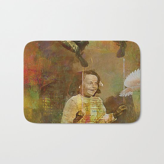 Let the birds go Bath Mat