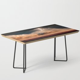Landing on a new planet Coffee Table
