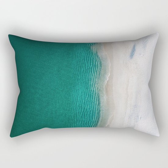 Fantastic Ocean Beach Rectangular Pillow