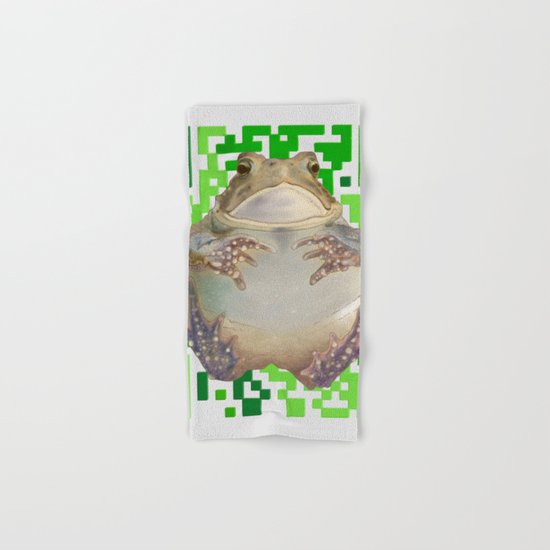 EcoQR Toad Hand & Bath Towel