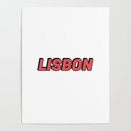 Lisbon  Poster
