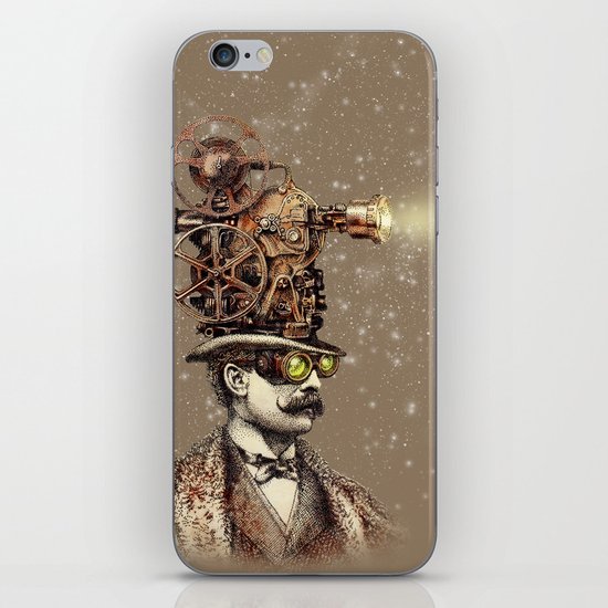 The Projectionist (sepia option) iPhone & iPod Skin