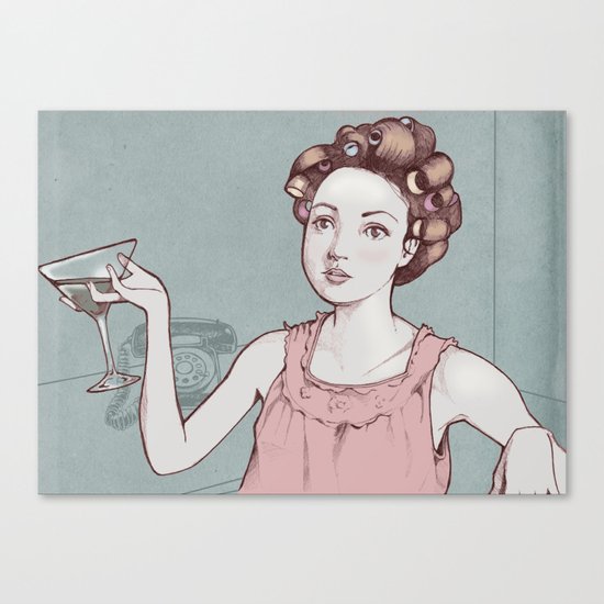 The Housewife Canvas Print