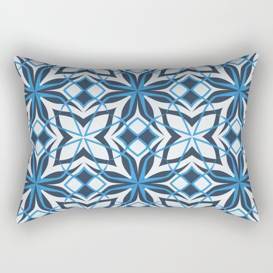 Decorative floral pattern Rectangular Pillow