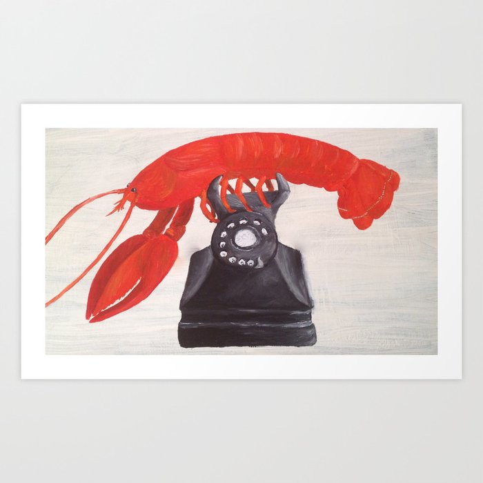 Hello, this is Lobster Art Print
