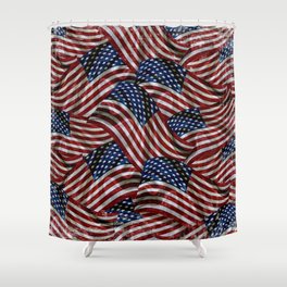 Rustic Flag Shower Curtains For Any Bathroom Decor Society6