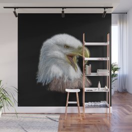 Spiked Bald Eagle Wall Mural