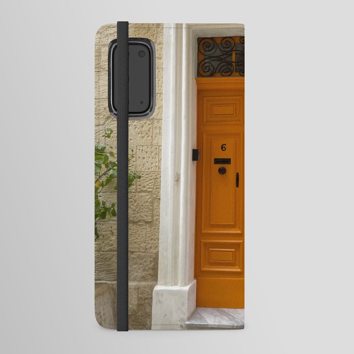 Orange Door Android Wallet Case