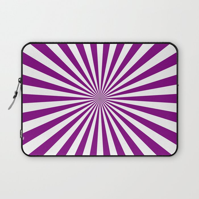 Starburst (Purple/White) Laptop Sleeve