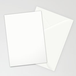 White Anemone Stationery Card