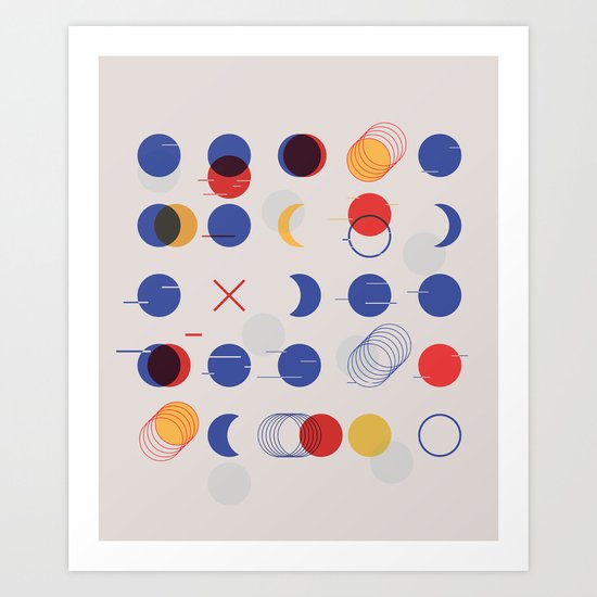 Fast Moving Parts Art Print