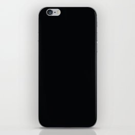Jet Black iPhone Skin