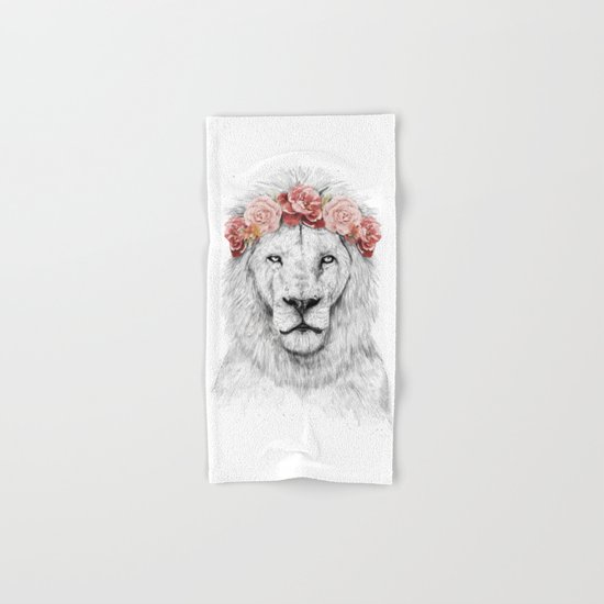 Festival lion Hand & Bath Towel