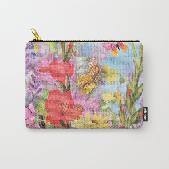 Macro Flowers #22 Carry-All Pouch