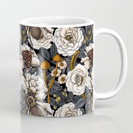 Dream garden white, yellow and gray Coffee Mug