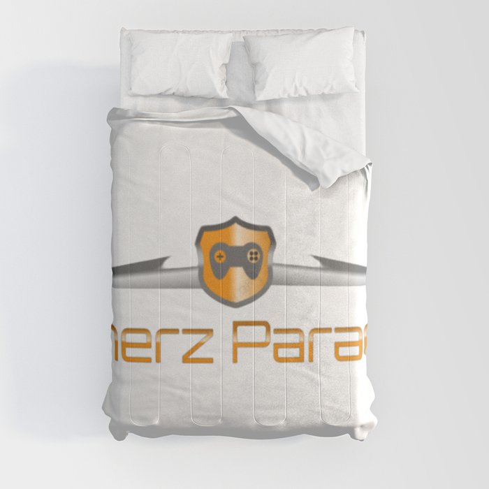 Gamerz Paradise Logo Design Comforter