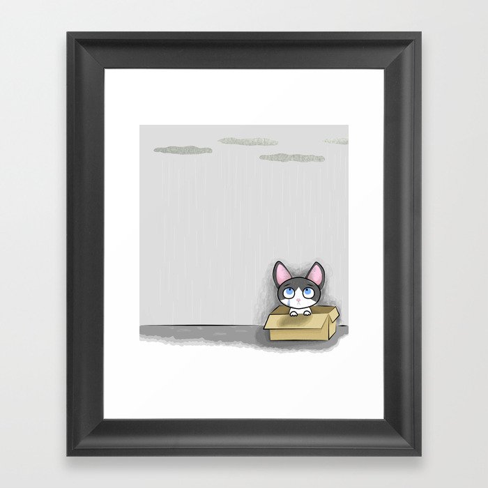 could you take me home? Framed Art Print