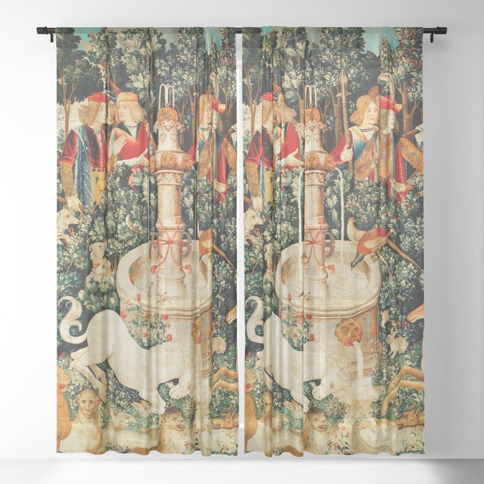 Sheer tapestry deals