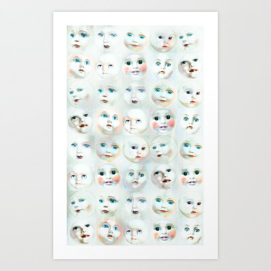 Round and Round We Go! Art Print