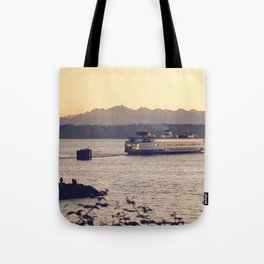 Puget Sound Ferry Tote Bag