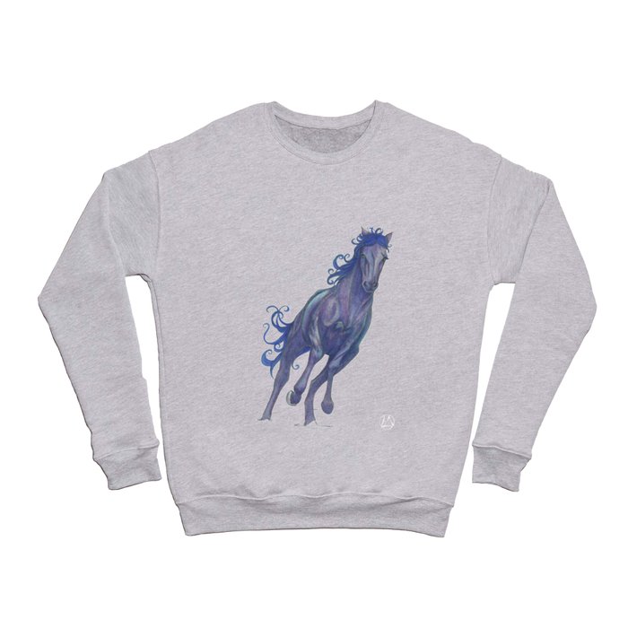 Galoping Horse Crewneck Sweatshirt