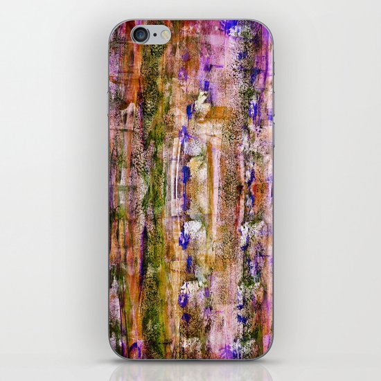 floating / purple iPhone & iPod Skin