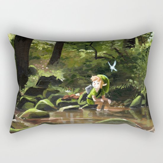 Hey! Rectangular Pillow