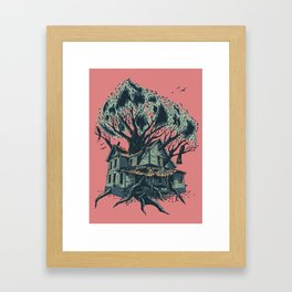 Treehouse Framed Art Print