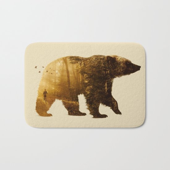 Into the Wild Bath Mat