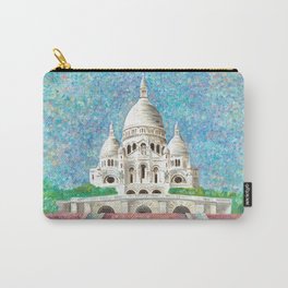 Paris Monument Carry-All Pouch | Painting, Capitals, Tourism, Coeur, Oil, Abstract, Cities, Parissights, Parissightseeing, Travelart 