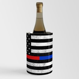 Fire Police Flag Wine Chiller