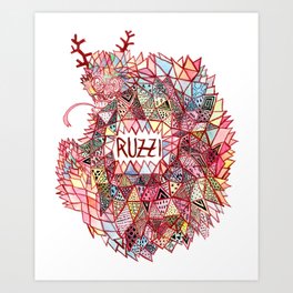 Ruzzi # 001 Art Print