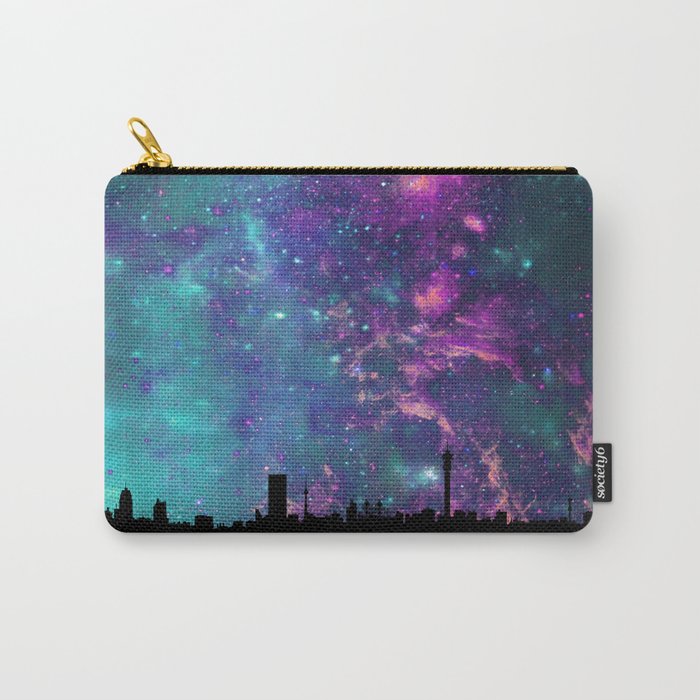 Colorful Galaxy View Carry-All Pouch