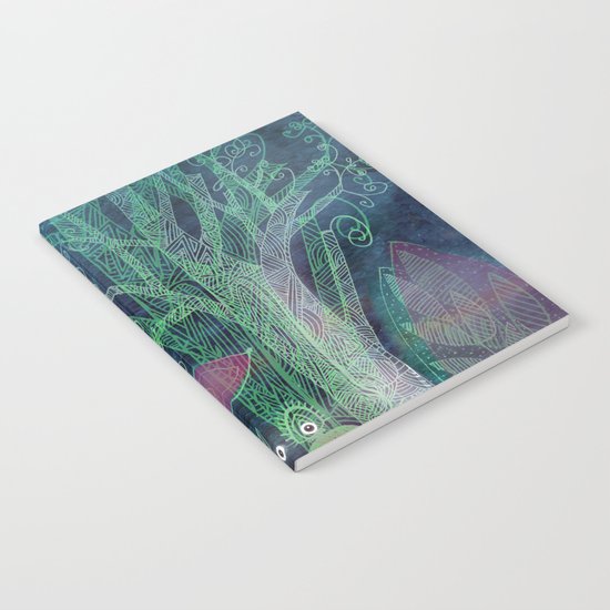 misty forest Notebook