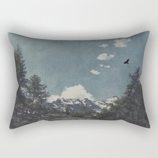 Hike a Mountain! Rectangular Pillow