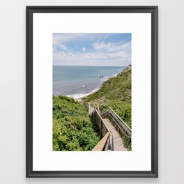 Block Island , Rhode Island Framed Art Print | Ocean, Moheganbluffs, Coastline, Beach, Color, Blockisland, Photo, Rhodeisland 
