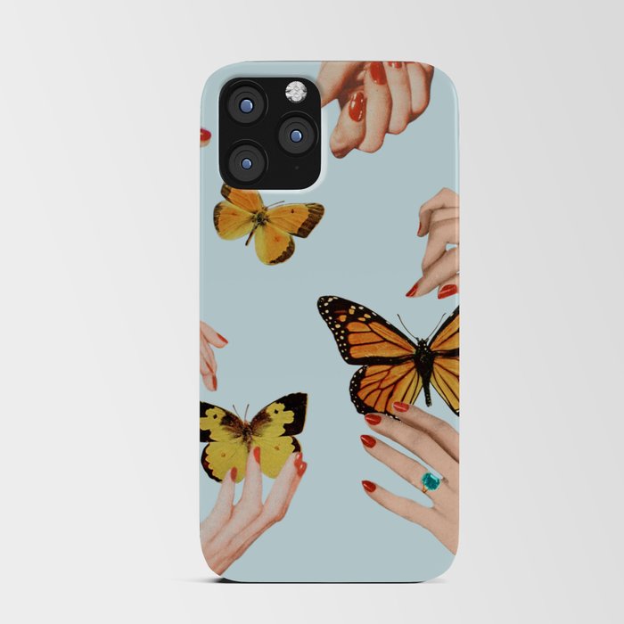 Social Butterflies iPhone Card Case