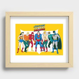 The Filmation League Recessed Framed Print