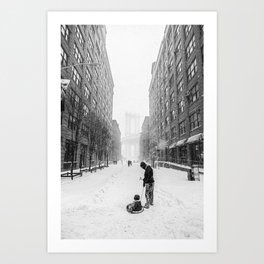 Snow days aren't just for the kids! #2 Art Print