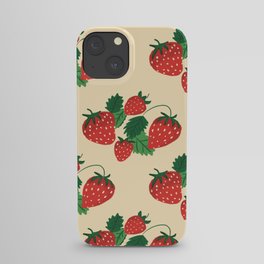 Strawberries iPhone Case