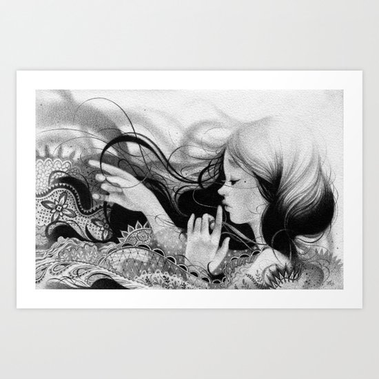 Melodía Art Print