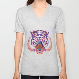 Tiger V Neck T Shirt