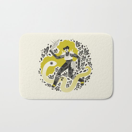 The Serpent Knight Bath Mat