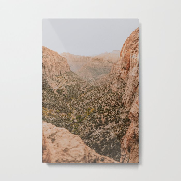 zion national park viii / utah desert Metal Print