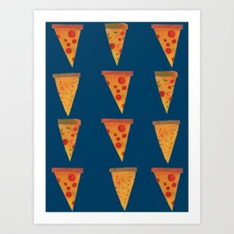 Pizza Nirvana Art Print