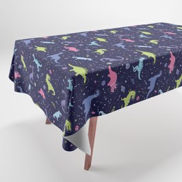 Dinosaurs in Space Tablecloth